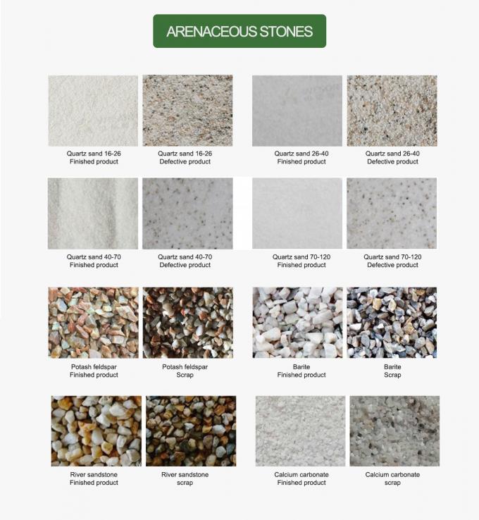 Macchina selezionatrice a colori ad alta velocità con telecamera CCD per la produzione di arachidi, selezionatrice ottica a colori 10