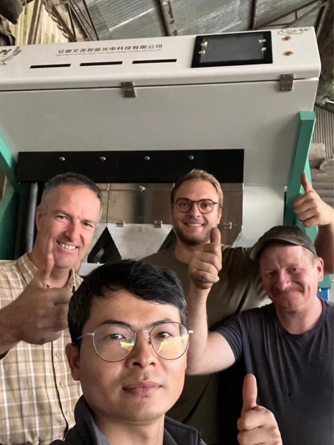 Mini Funzione Ottica RGB Plastica Color Sorting Pet Color Sorting Machine 11