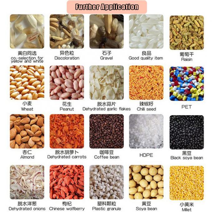 Wenyao 2025 Ultima Fabbrica Cinese Ottica Ccd Selezionatrice Colore per Mandorle Pistacchi Cacao Noci 9