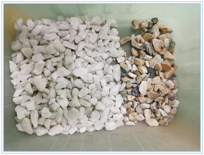 Alta capacità Wenyao doppio strato cintura secco e bagnato minerale di pietra minerale Color Sorting Machine con ejettor SMC 16 fori ugelli 8