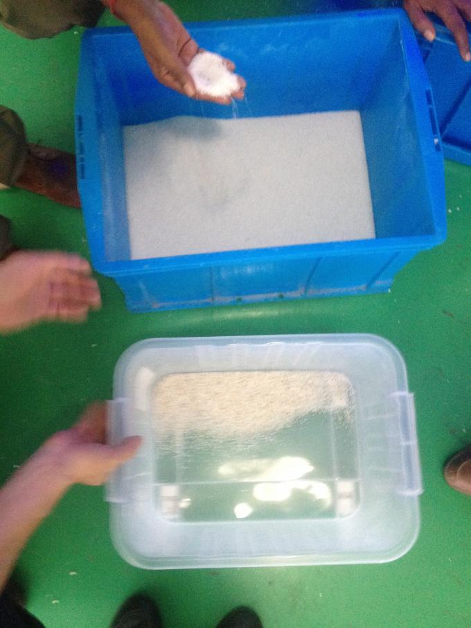 WENYAO 64 canali macchina di selezione minerale Quarzo sabbia silice polvere macchina di selezione colore 3