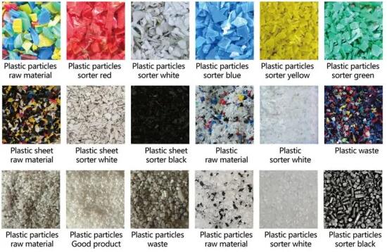 Macchina di selezione dei colori di fiocchi di plastica nera Intelligente CCD Color Sorter Alta efficienza Macchina di separazione dei colori per PVC PET 3