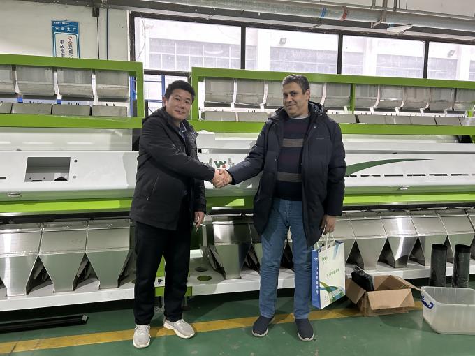 1200MM cintura Color Sorting Machine per il riso grano di minerale con 99,99% di precisione 16