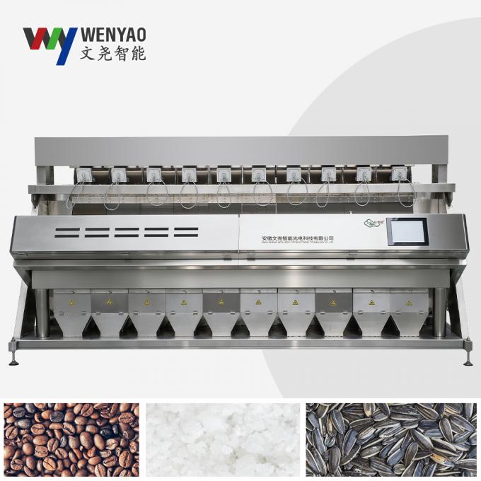 Lancio del nuovo prodotto WENYAO 2025 304/316L  Selezionatrice cromatica CCD ad alta precisione per particelle di sale grosso 0
